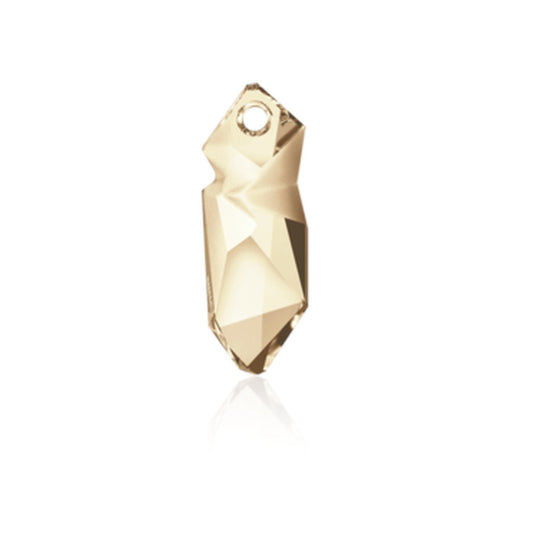 Kaputt pendant 6912 swarovski® 28mm crystal (001) golden shadow (gsha)