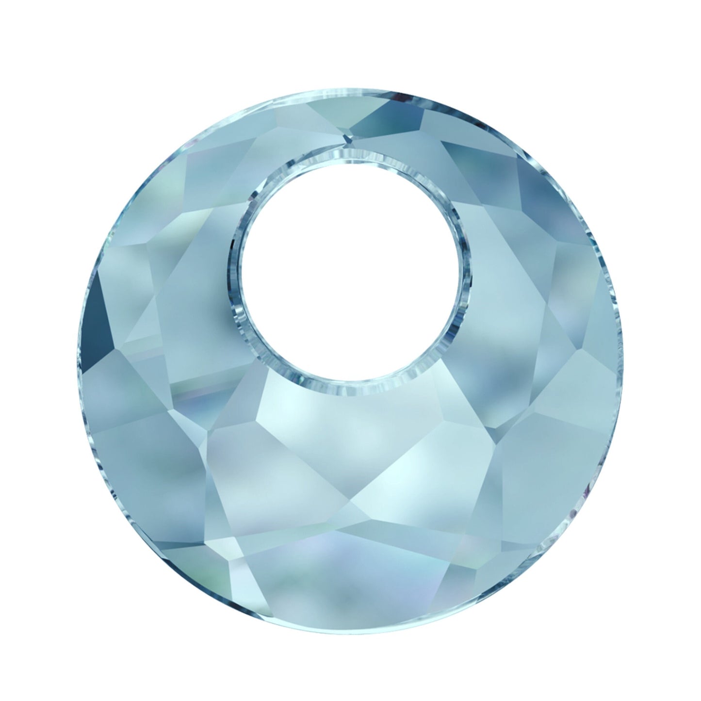 Victory pendant 6041 swarovski crystal 38mm crystal aquamarine oz278