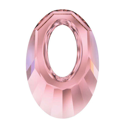 Helios pendant 6040 Swarovski crystal 30mm antique pink