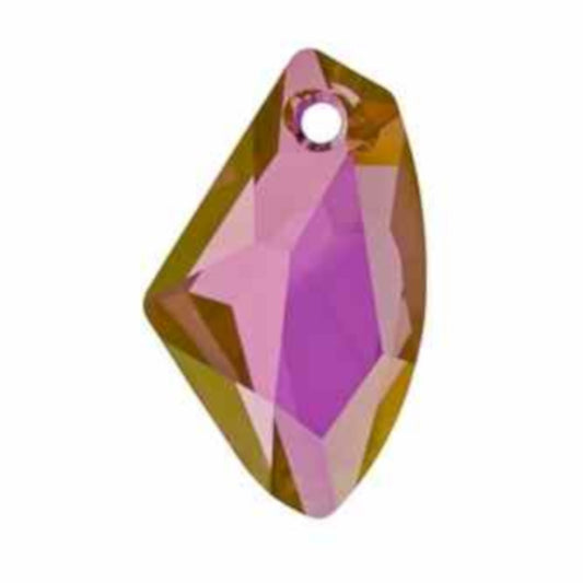 Galactic vertical pendant 6656 swarovski crystal 39mm crystal lilac shadow