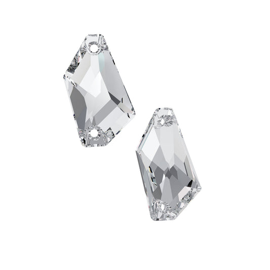 De-Art sew-on stone 3267 Swarovski® Crystal 23x13mm Foiled
