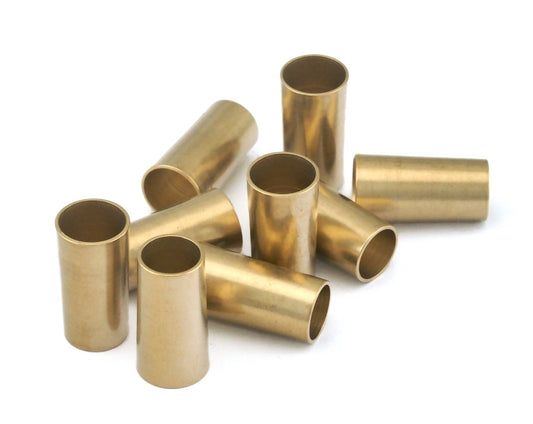 Cone Raw Brass tube Top=12mm Bottom=14mm Width=26mm (hole inside diameter Top=10.5mm Bottom=12mm) 2425