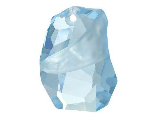 Divine rock pendant 6191 Swarovski® designer edition aquamarine (202) 48mm
