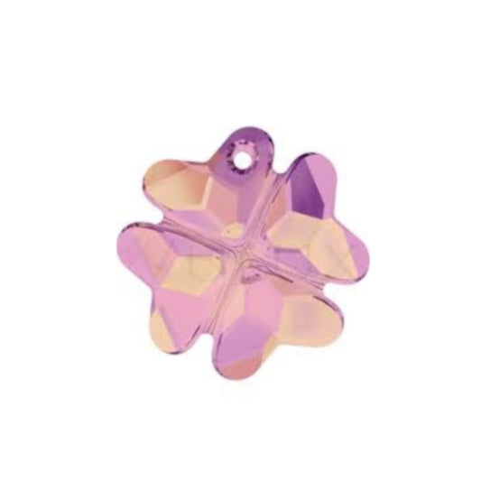 Clover pendant 6764 Swarovski® Crystal Astral Pink (001) (API) 23mm