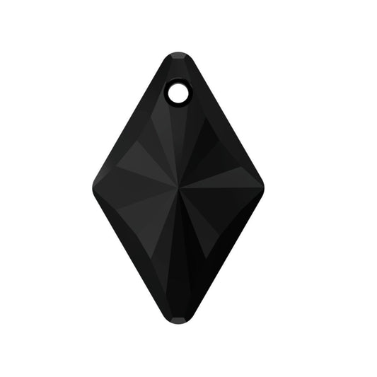 Rhombus Pendant 6320 Swarovski® 19mm Jet (280)
