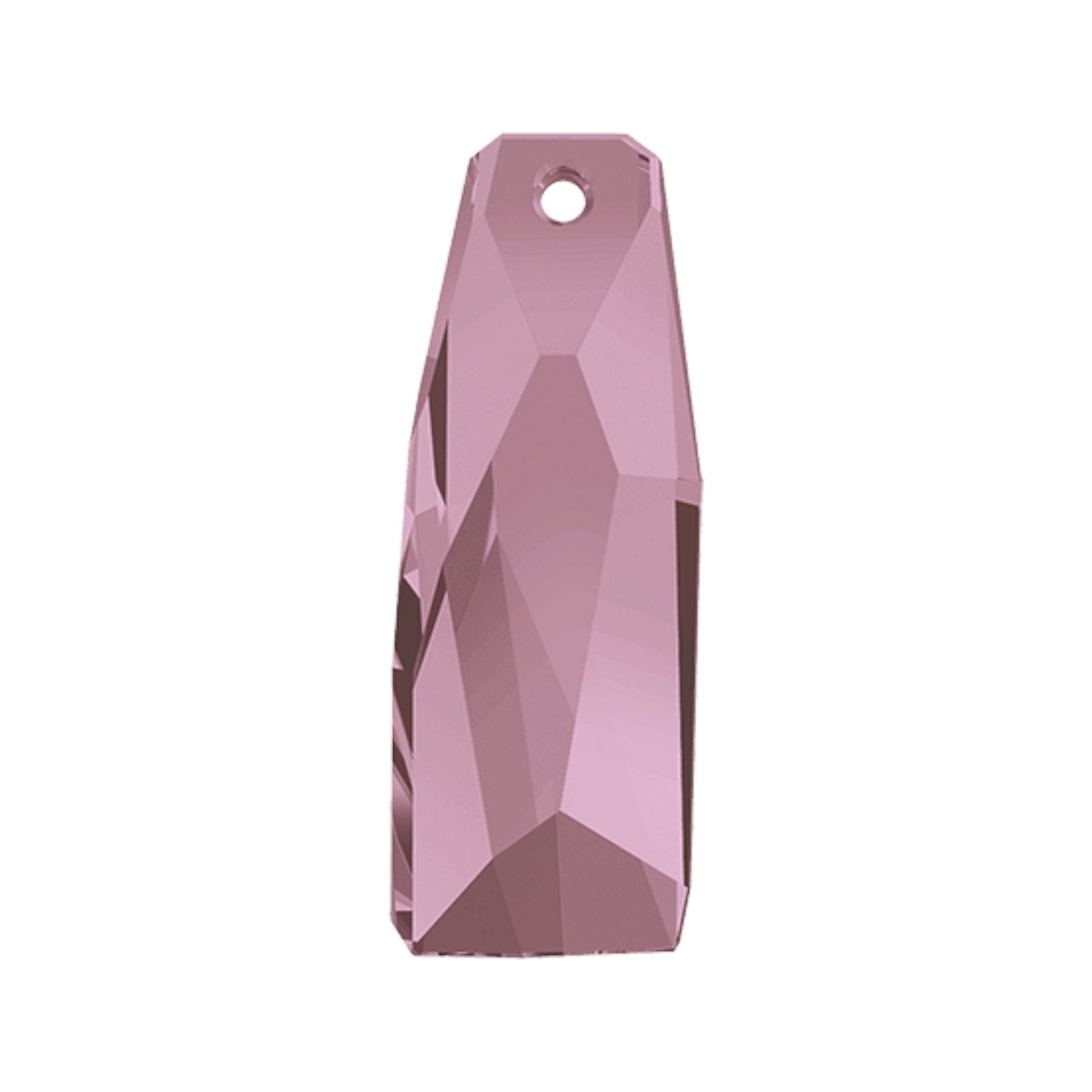 Crystalactite pendant petite 6019/G Swarovski® crystal antique pink 35mm