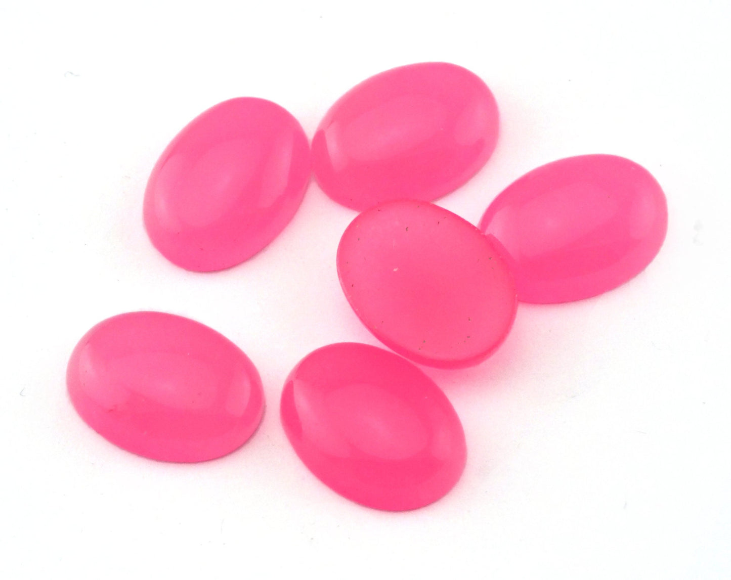 5 pcs. Pink Quartzite Oval Cabochon 12x16mm A13