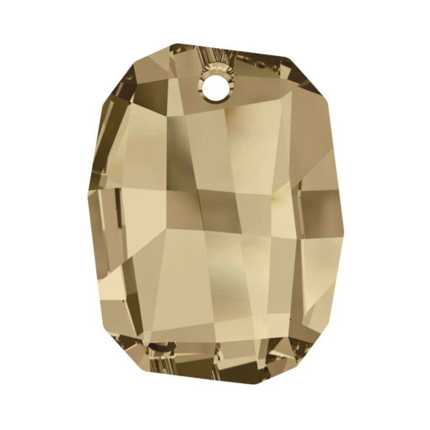 Graphic pendant 6685 Swarovski® Crystal Golden shadow 38mm