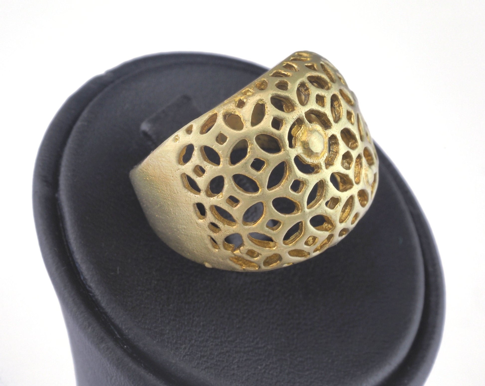 Adjustable Ring Raw brass (19mm 9US inner size) OZ2667