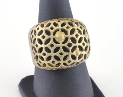 Adjustable Ring Raw brass (19mm 9US inner size) OZ2667