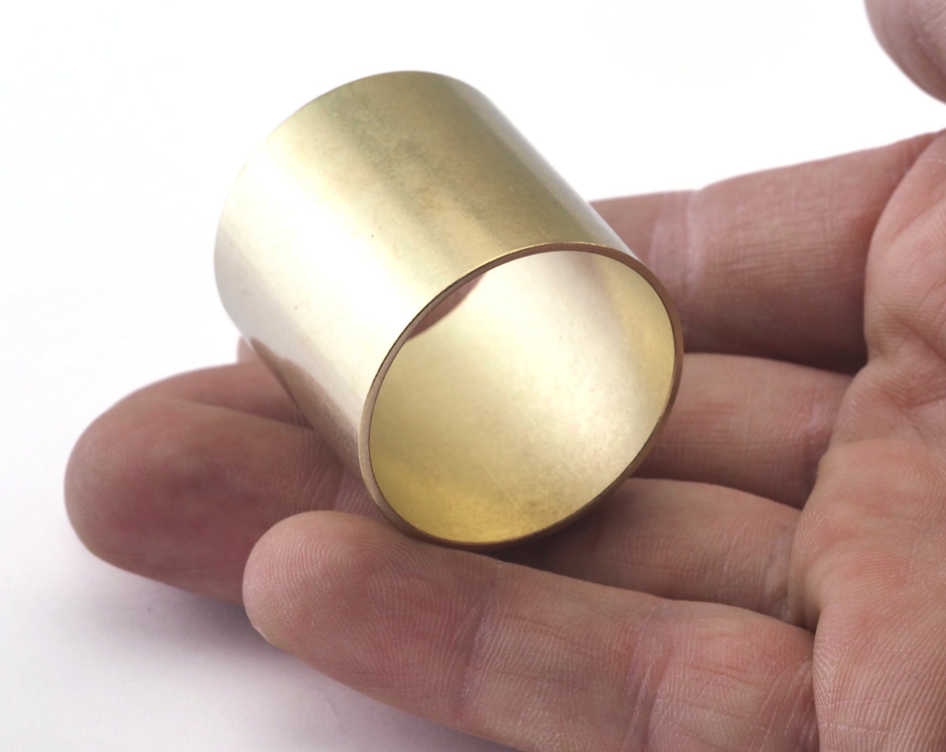 Cylinder tube 32x32mm (30mm inner size) raw brass bab30 OZ2776