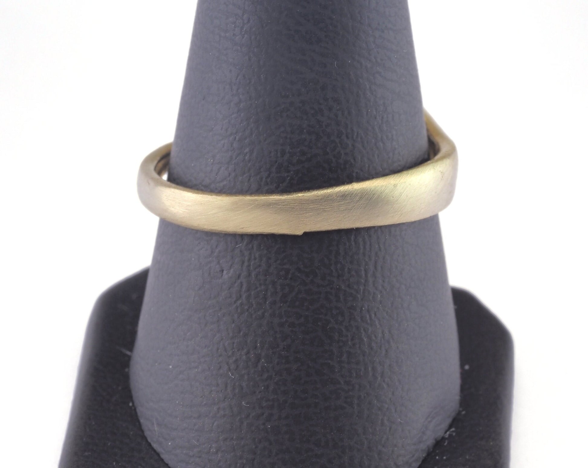 Ring Adjustable Ring Bezel - Raw brass (19mm 9US inner size - Adjustable ) OZ2849