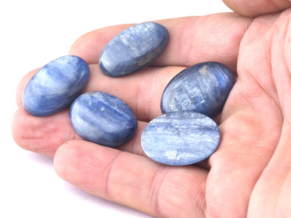 Kyanite genuine oval cabochon 18x25mm - no hole cab109-03