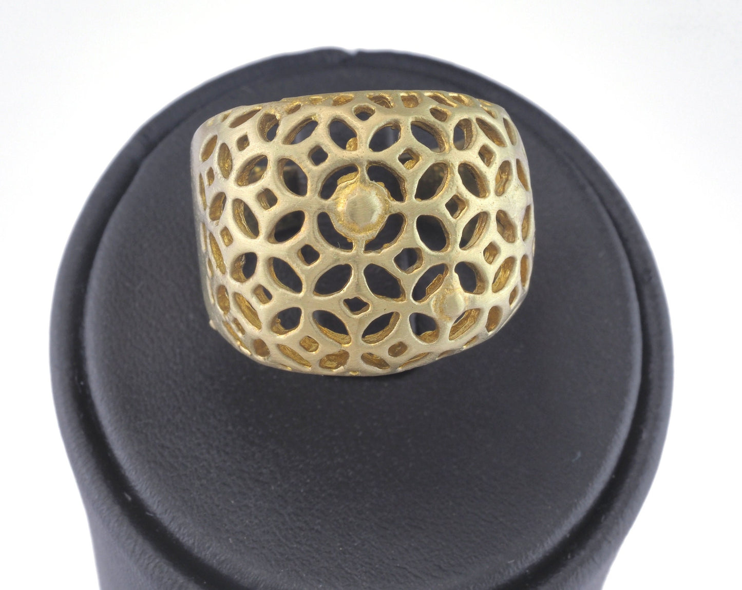 Adjustable Ring Raw brass (19mm 9US inner size) OZ2667