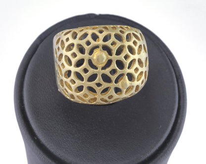 Adjustable Ring Raw brass (19mm 9US inner size) OZ2667