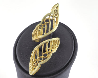 Adjustable Ring Raw brass (18.5mm 8.5US inner size) OZ2706