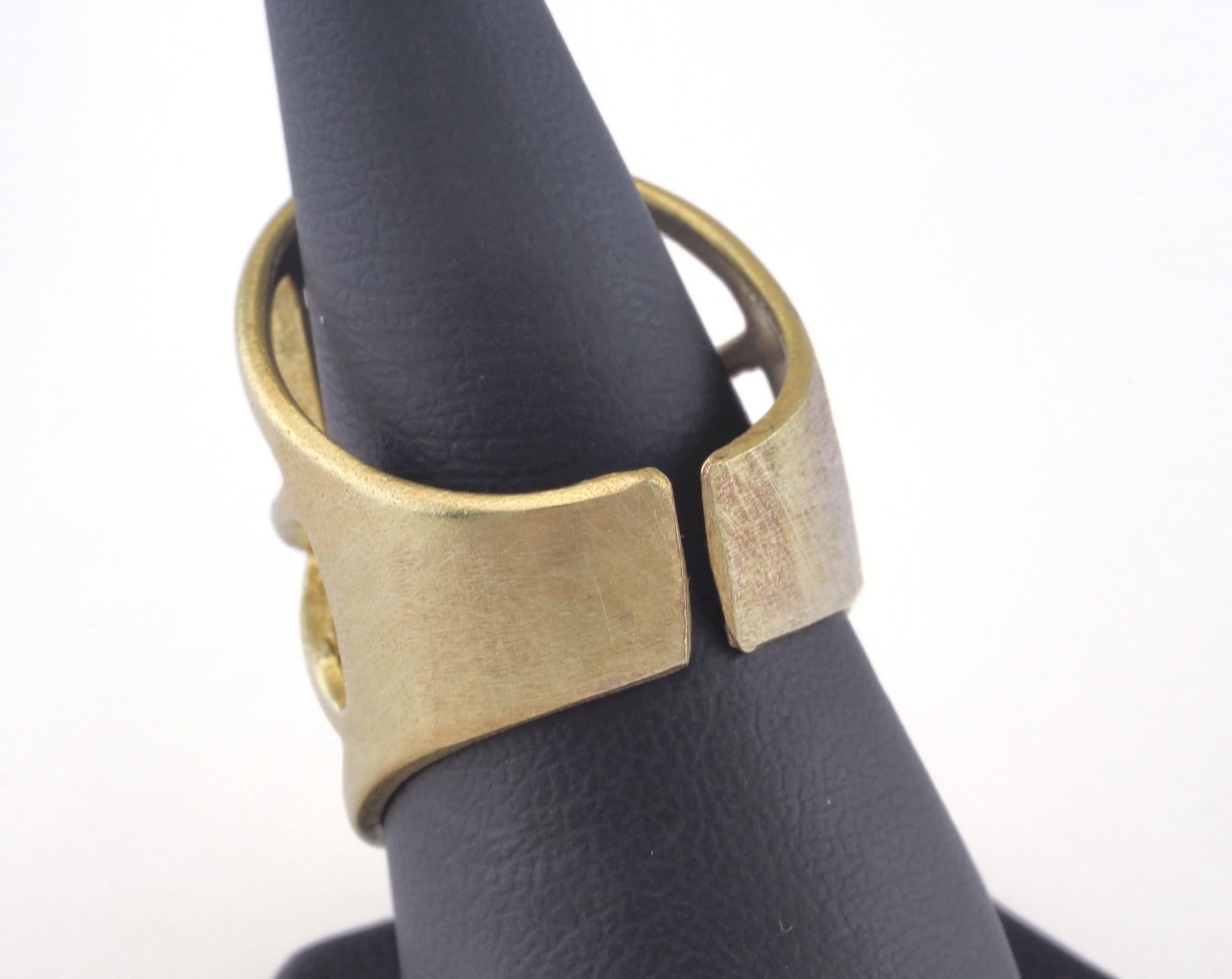 Adjustable Ring Raw brass (18mm 8US inner size) OZ2750