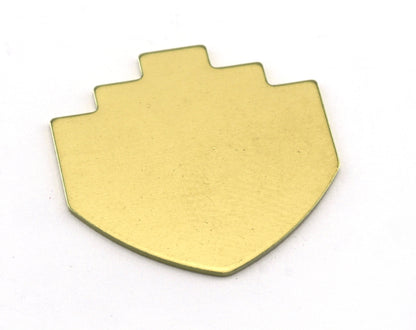 Geometric Stamping Blanks (Optional holes) Charms Raw Brass 26x26mm 0.8mm thickness Findings OZ3137-330