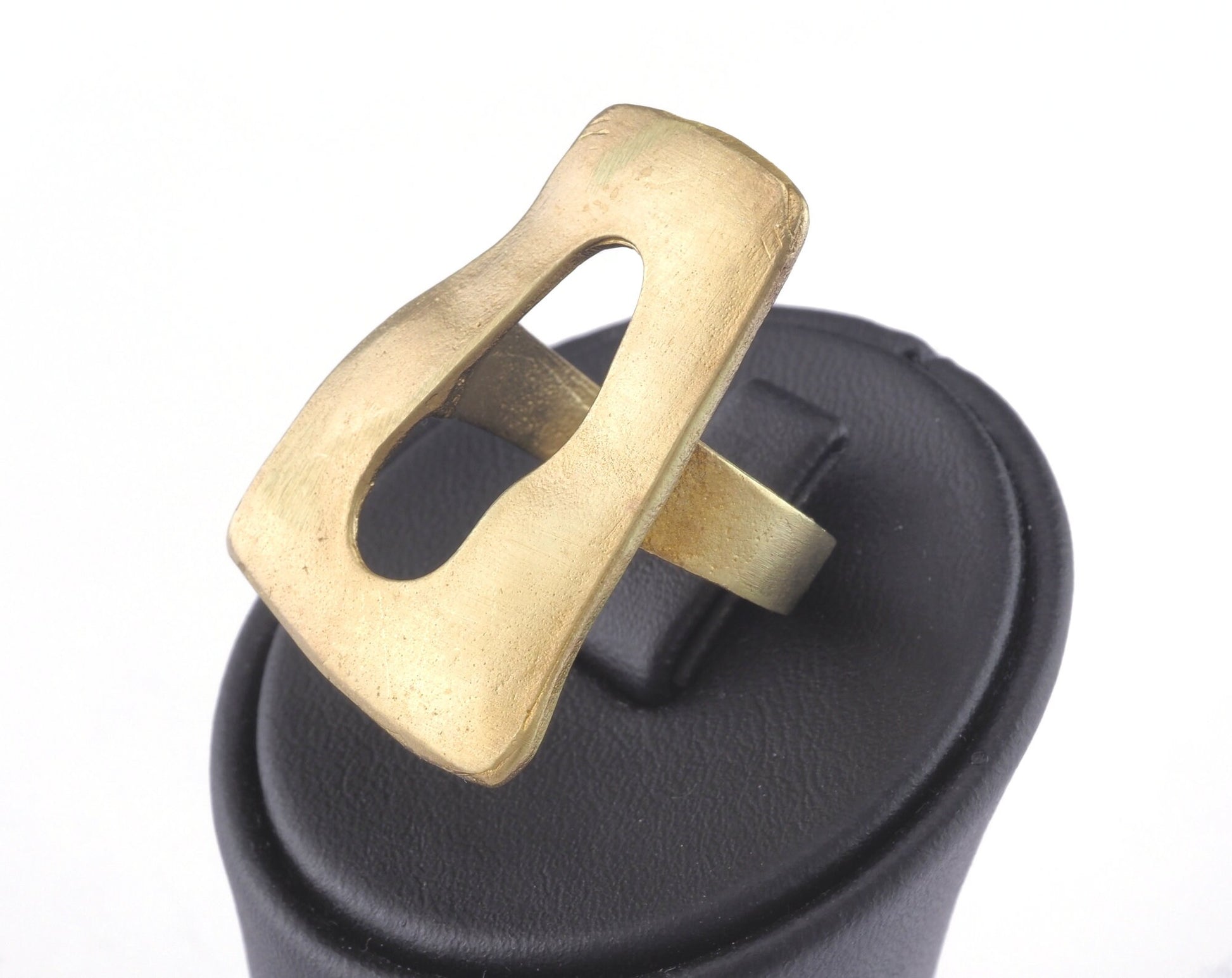 Adjustable Ring Raw brass (18mm 8US inner size) Oz2975 ring21