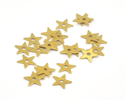 Star raw brass findings 8mm OZ2996-10