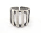 Ring Adjustable Ring 19mm Antique Silver Plated brass (18mm 8US inner size - Adjustable ) OZ3333 ring22