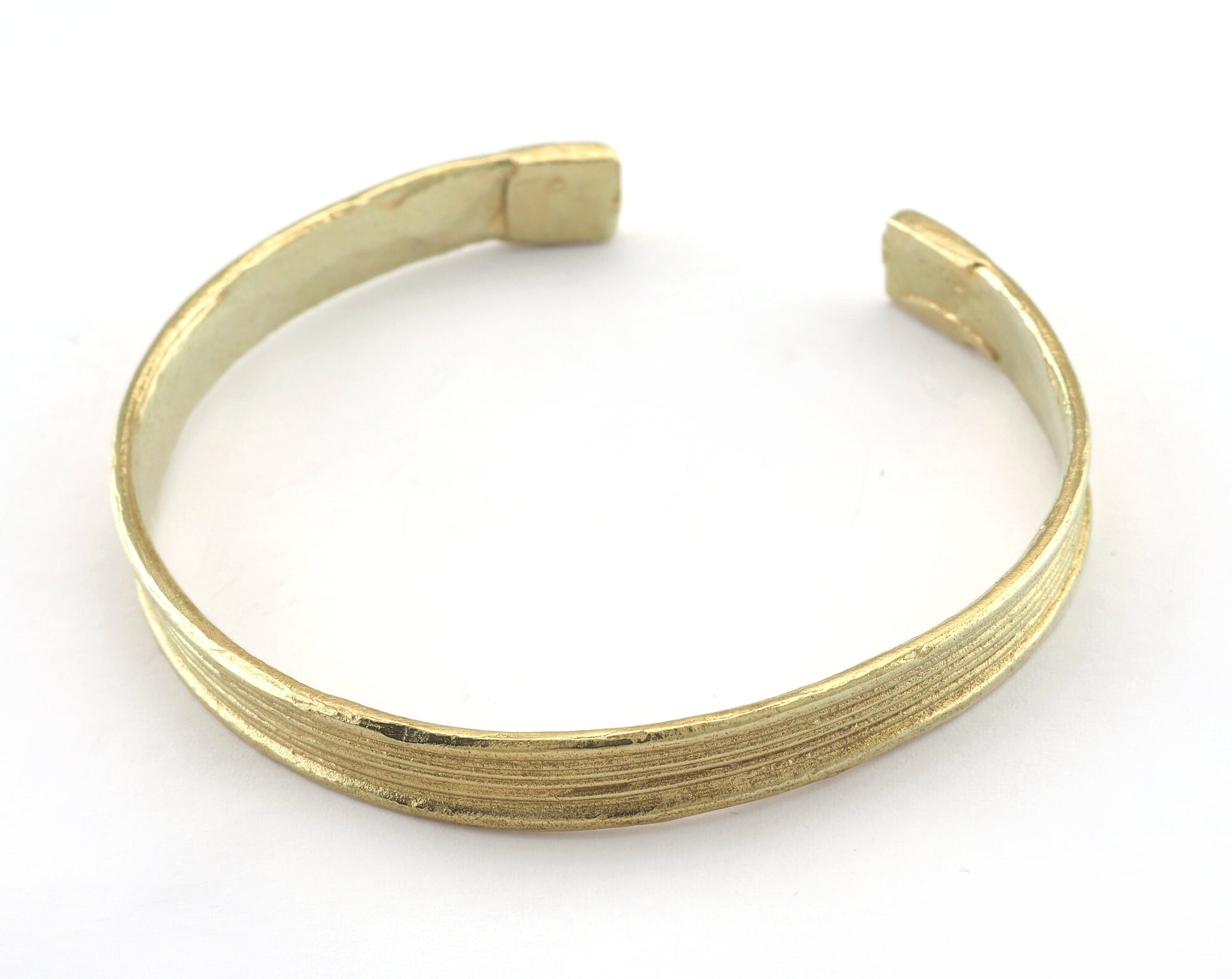 Bracelet Raw Brass Adjustable (65mm inner size - Adjustable ) OZ3179