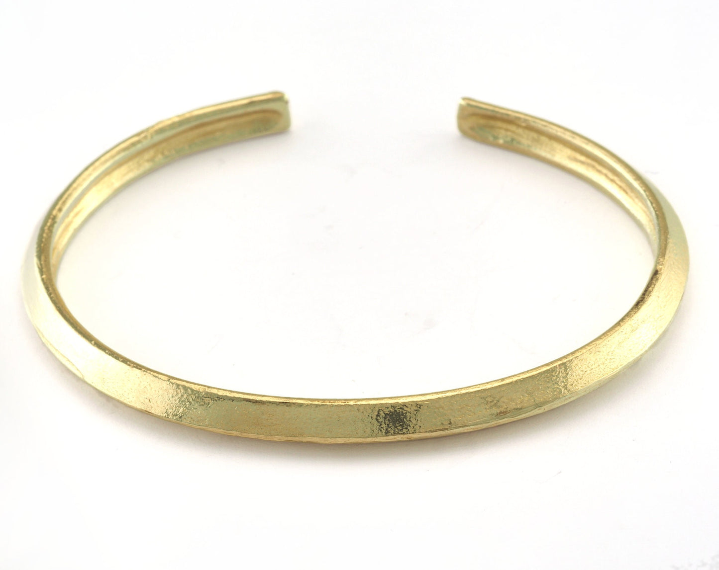 Bracelet Raw Brass (65mm inner size - Adjustable ) OZ3180