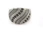 Ring Adjustable Ring Bezel - Antique Silver Plated brass (18mm 7.5US inner size - Adjustable ) OZ2845