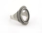 Ring Adjustable Ring Bezel - Antique Silver Plated brass (18mm 8US inner size - Adjustable ) OZ2826