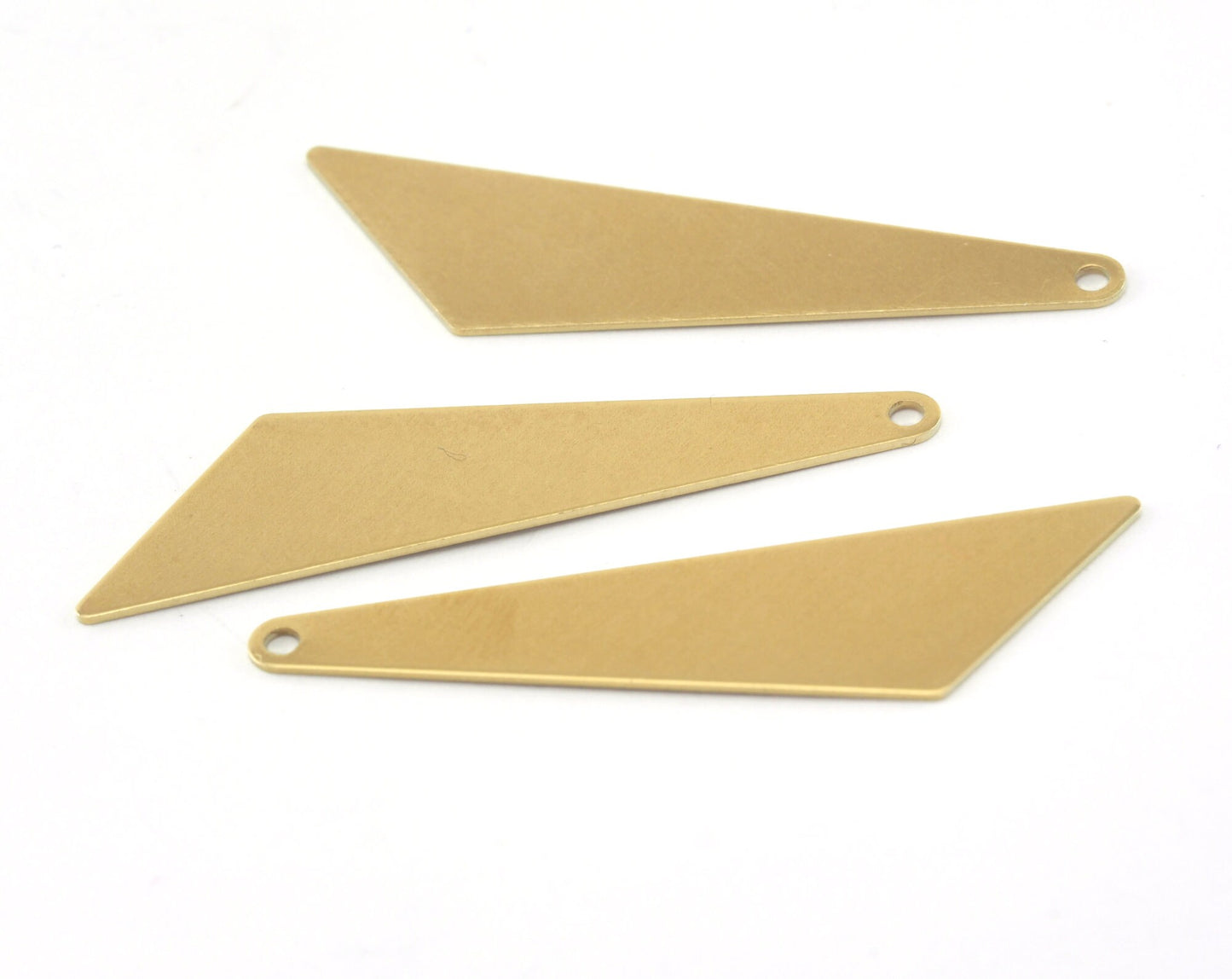 Geometric Charms Raw Brass 37x10mm 0.5mm thickness Findings OZ3420-90