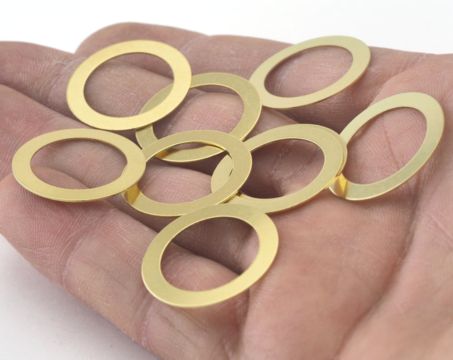 Circle Links, Seamless Ring Circle Connectors for Jewelry Making 22mm , 3315-68