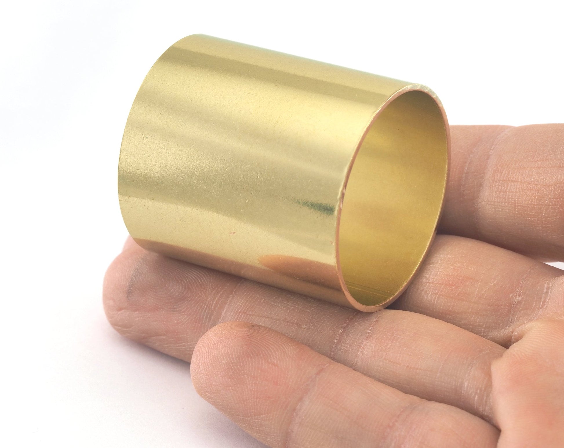 Huge Cylinder tube 35x38mm 35x36 mm (33mm inner size) raw brass bab33 382 542