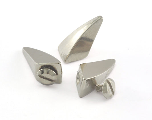 Nickel Plated Claw Studs and Spikes Metal Screw Back Leather-craft DIY 547