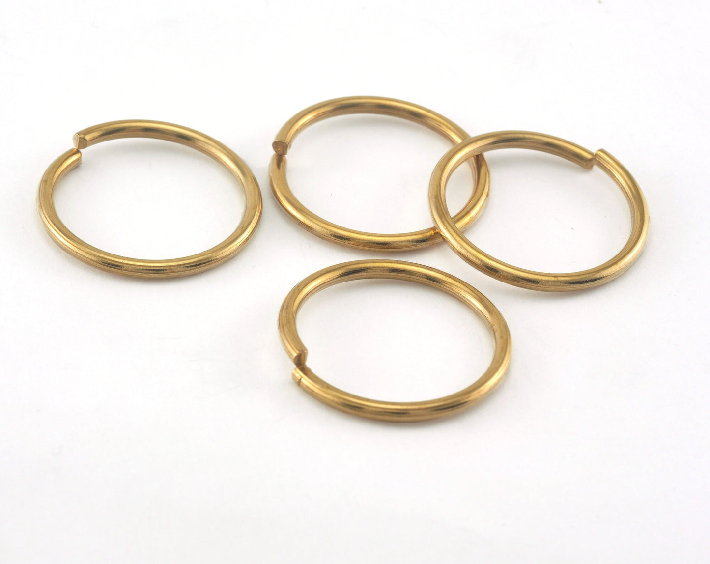 Open jump ring raw brass 24mm ( 2mm thickness ) findings OZ3487-190