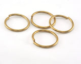 Open jump ring raw brass 24mm ( 2mm thickness ) findings OZ3487-190