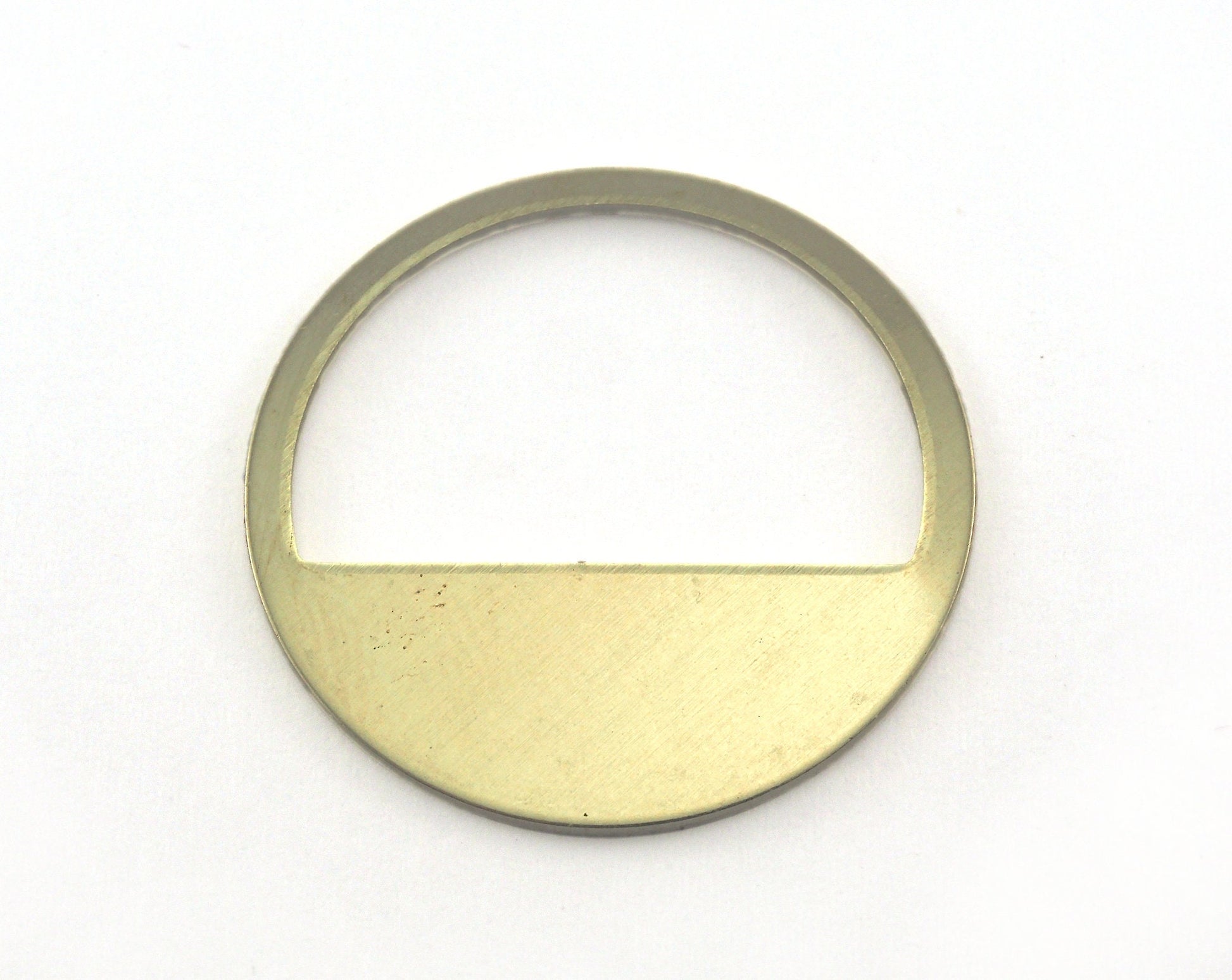 Round Charms Raw Brass 25mm (0.8mm thickness) no hole findings OZ3655-165