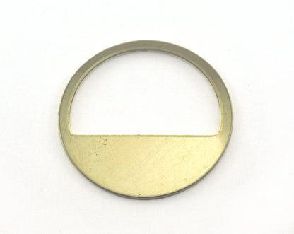 Round Charms Raw Brass 25mm (0.8mm thickness) no hole findings OZ3655-165