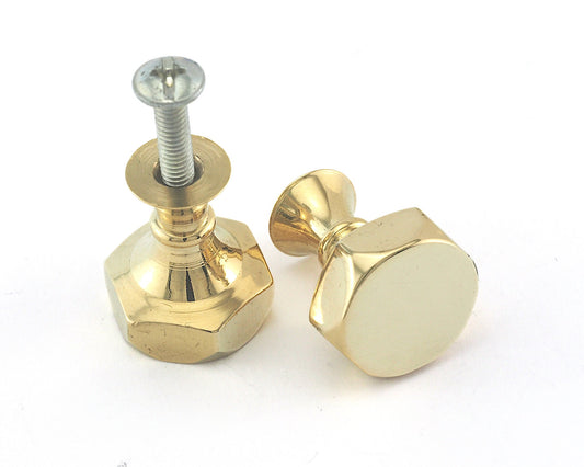 Cabinet knobs , Dresser Drawer Hardware 18x23mm brass hardware