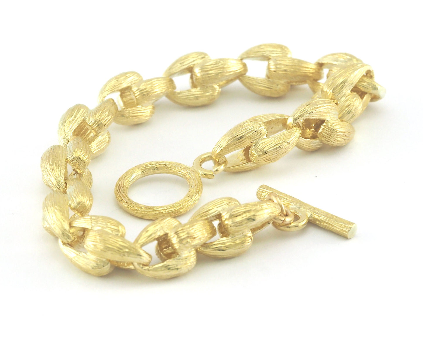 Thick chain for necklace bracelet choker 10mm raw brass R202-Z168