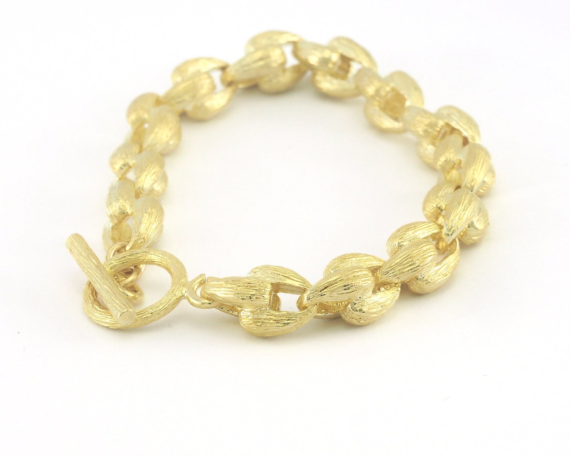 Thick chain for necklace bracelet choker 10mm raw brass R202-Z168