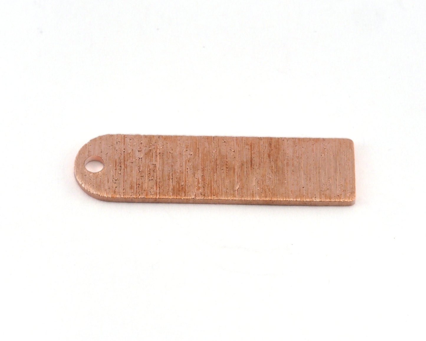 Brushed Semi Circle Rectangle Shape 23x6x0.8mm Copper Findings scs OZ2913-93