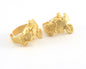 Motorcycles Ring Adjustable Matte Gold Plated Brass (17.5mm 7US inner size) OZ3223