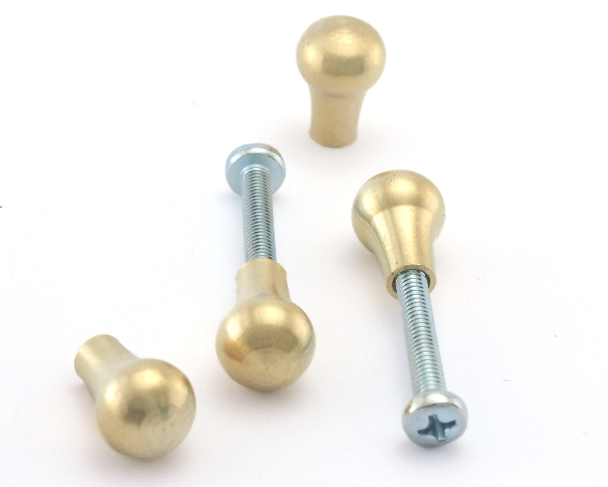 Cabinet knobs , Dresser Drawer Hardware 12x17.5mm brass hardware