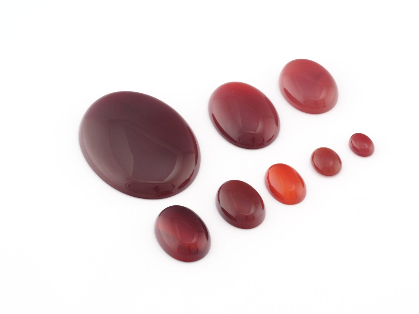 Natural Dyed Agate Oval shape cabochon 6x8 8x10 10x12 10x14 12x16 13x18 15x25 18x25 22x30 30x40mm - no hole