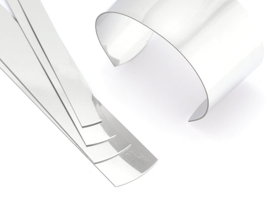 Bracelet Cuff Blanks, Stainless Steel Sheet, RBBP ( stamping )15-55 X 160 mm Thickness 20 gauge 0.8mm