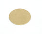 Round Circle Disc Tag Stamping Charms Raw Brass - Brushed Brass - Hammered Brass - Raw Copper - Stainless Steel 35mm 1 hole Findings S26