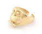 Owl Bird Animal Adjustable Ring Raw Brass - Antique silver - Shiny silver - Shiny gold Plated (10US - 13US inner size) 4736