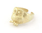 Owl Bird Animal Adjustable Ring Raw Brass - Antique silver - Shiny silver - Shiny gold Plated (10US - 13US inner size) 4736