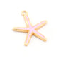 Starfish Colorful Charms Enamel Shiny Gold Plated Charms 23x20mm findings 2668