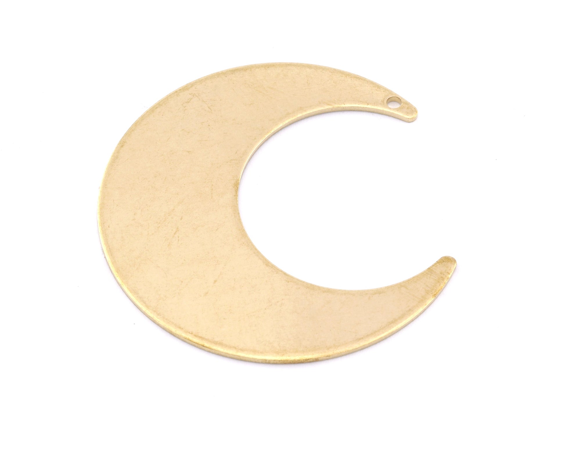 Crescent Connector Charms 1 Hole Copper Stainless steel Raw Brass 42x39mm 0.8mm thickness Findings 3530-560